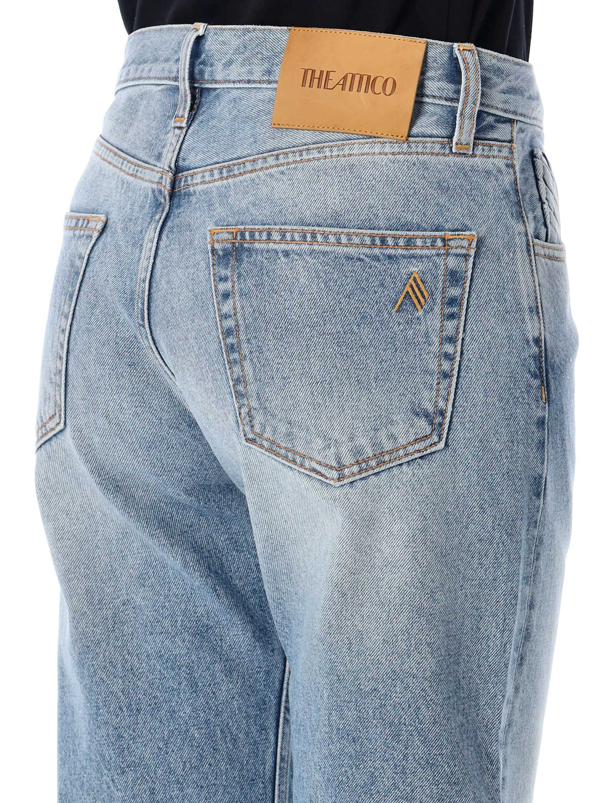 The Attico Jeans Blue - Image 4