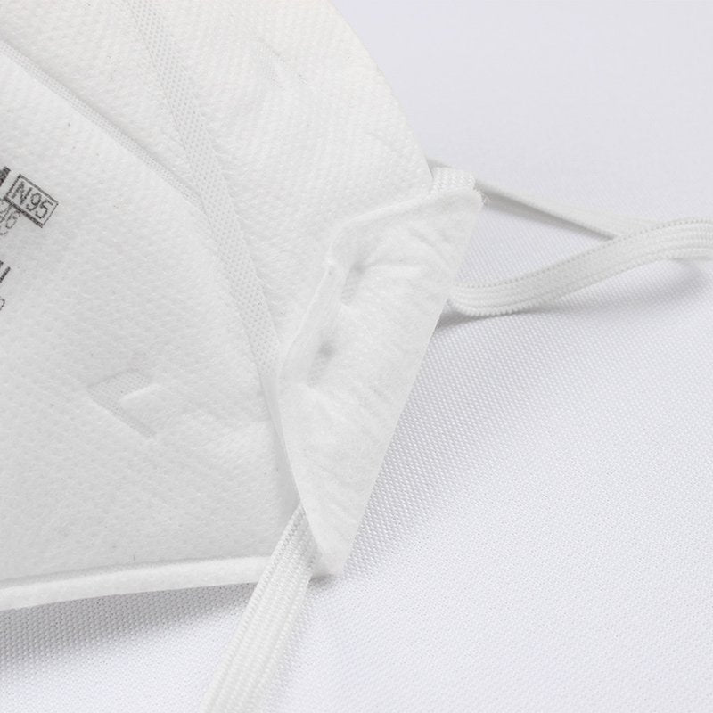 Shigematsu Seisakusyo DD02-N95-2K Disposable N95 Mask, Bi-fold, Made in Japan, White