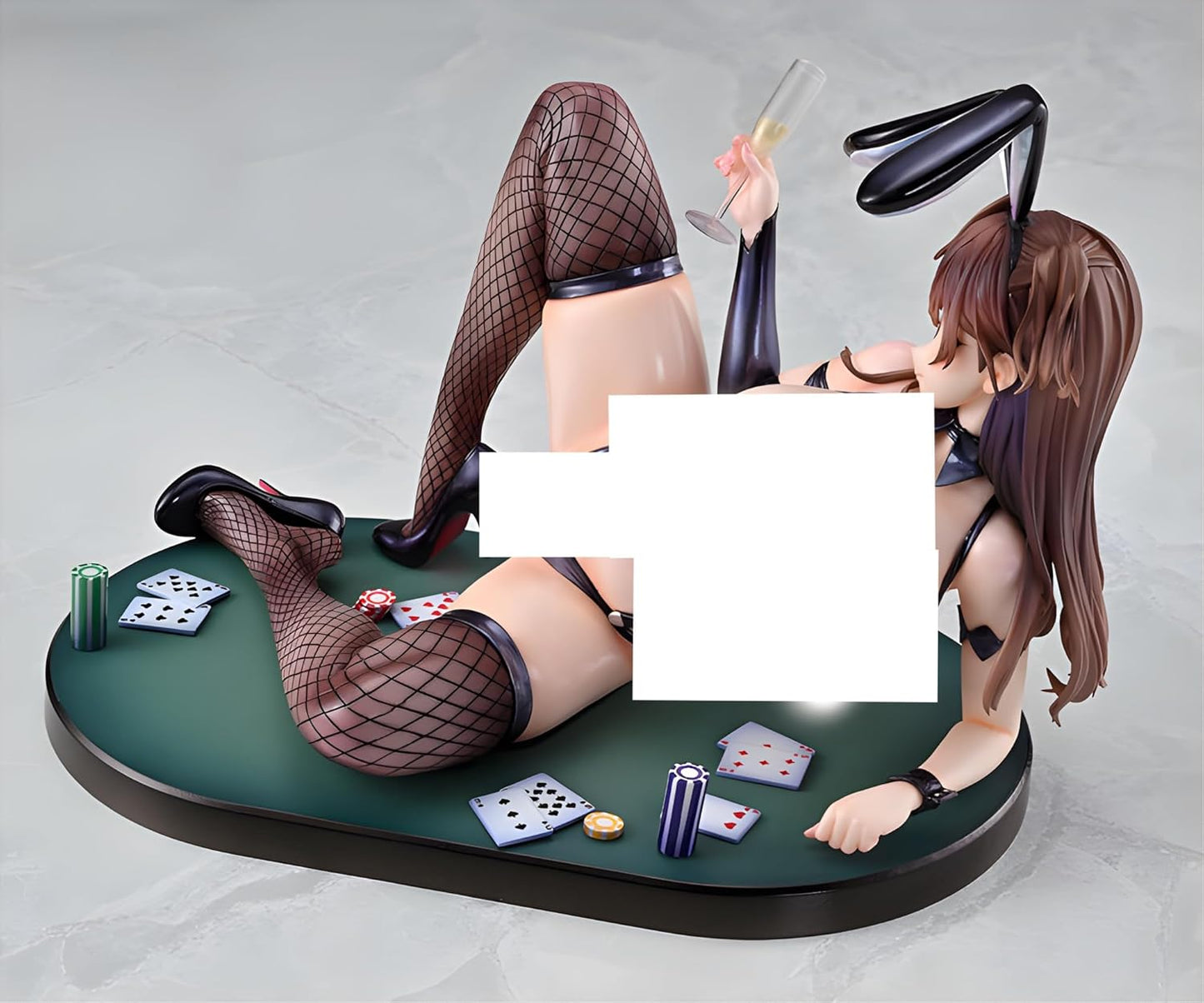 Pink Cat Native Casino Bunny 1/6 Scale Figure, Total Height: Approx. 5.7 inches (14.5 cm)