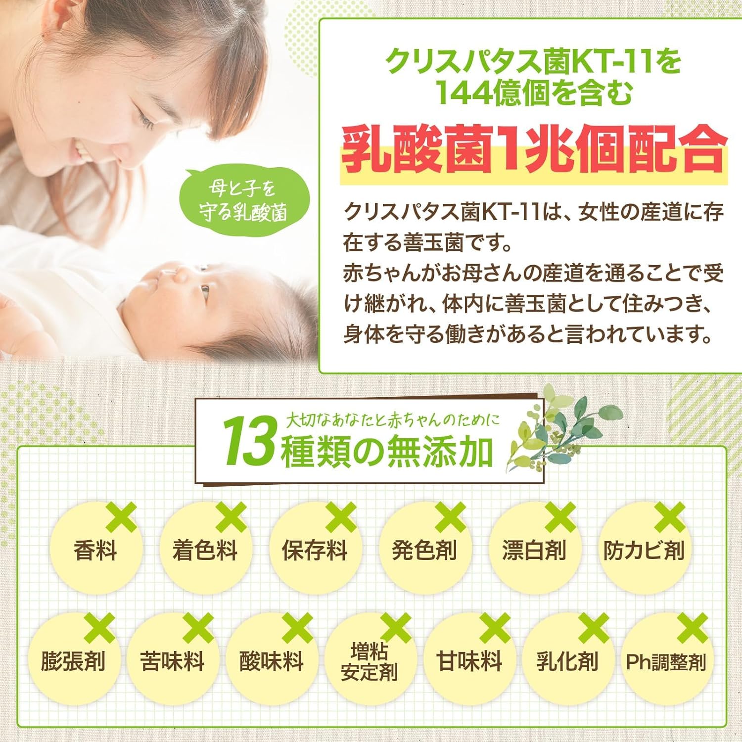 【Certified by the Japan Maternity Food Association】Mamamirai 1 Bag, Dietitian-Supervised Folic Acid Supplement, Folic Acid Supplement, Pregnancy Support, Pregnant Women, 4 Tablets per Day × 30-Day