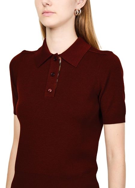 BURBERRY Wool polo shirt - Image 4
