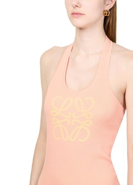 LOEWE Anagram vest dress in cotton and viscose - Image 4