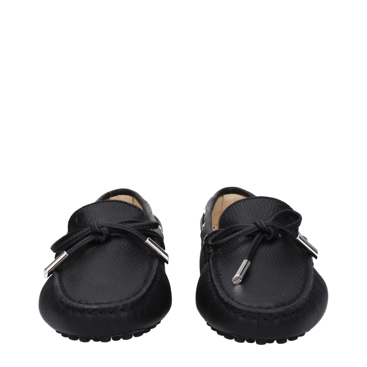 Tods トッド 'S モカッシーニ女性スキンブラック - Image 4