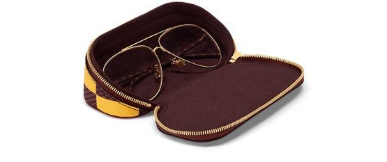 LOUIS VUITTON Sunglasses Pouch GM Damier Pop - Image 4