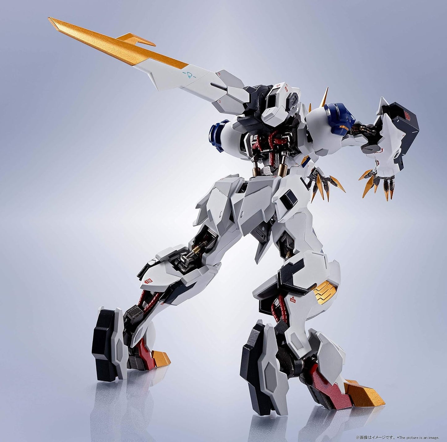 Metal Robot Spirits, Mobile Suit Gundam, Iron-Blooded Orphans [Side MS] Gundam Barbatos Lups Rex Approx. 5.9 inches (150 mm), ABS & PVC & Die Cast Pre-painted Action Figure