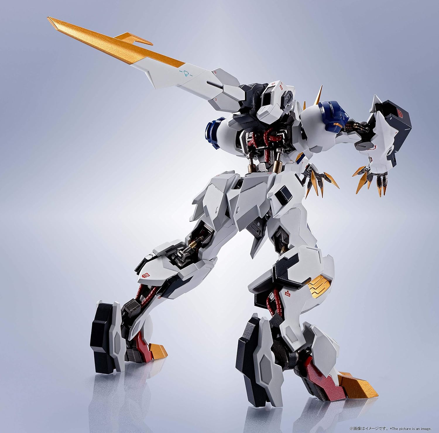 Metal Robot Spirits, Mobile Suit Gundam, Iron-Blooded Orphans [Side MS] Gundam Barbatos Lups Rex Approx. 5.9 inches (150 mm), ABS & PVC & Die Cast Pre-painted Action Figure