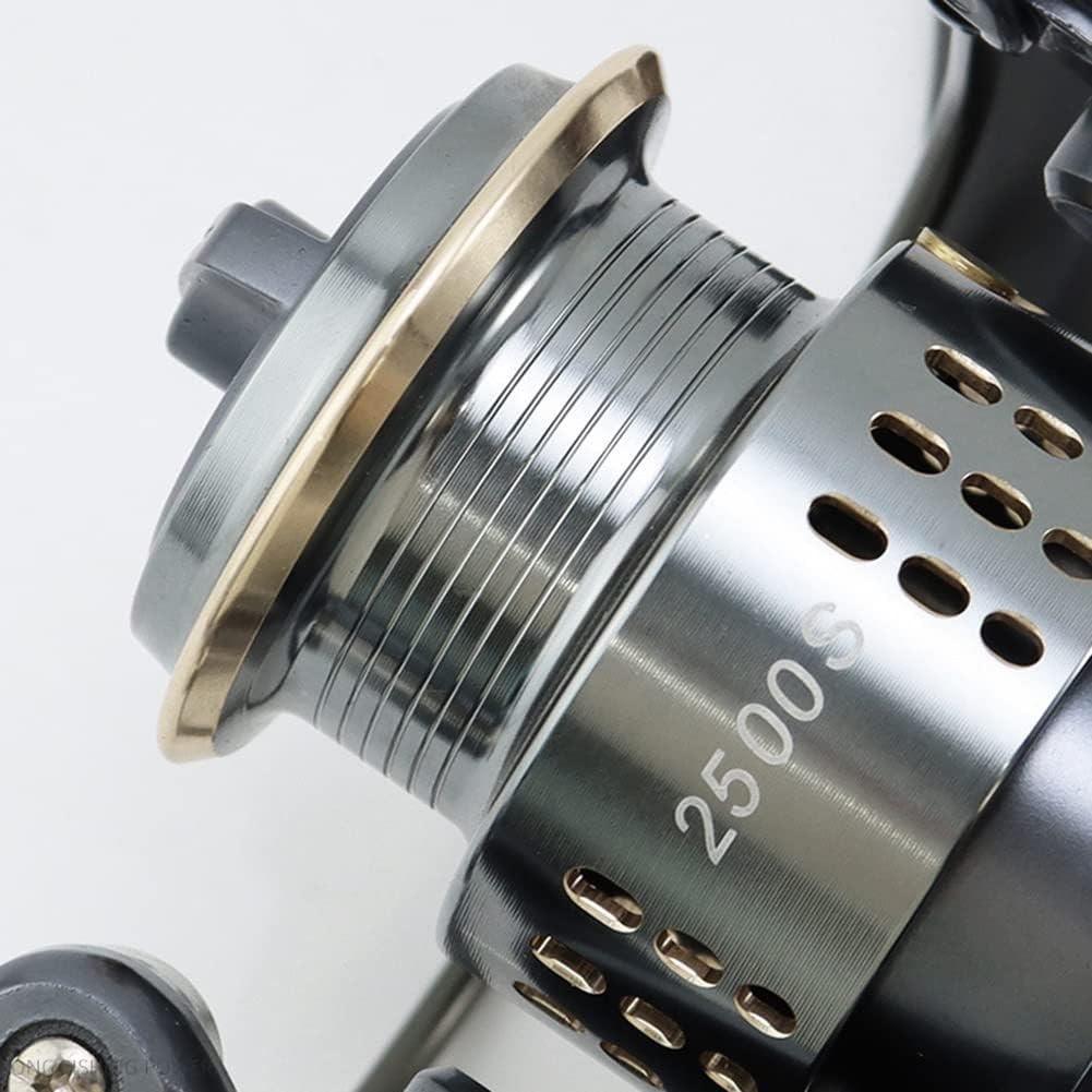 Reel Fishing 2500S 6.4:1 Spinning Reel Double Handle Grip Fishing Gear Fishing Reel