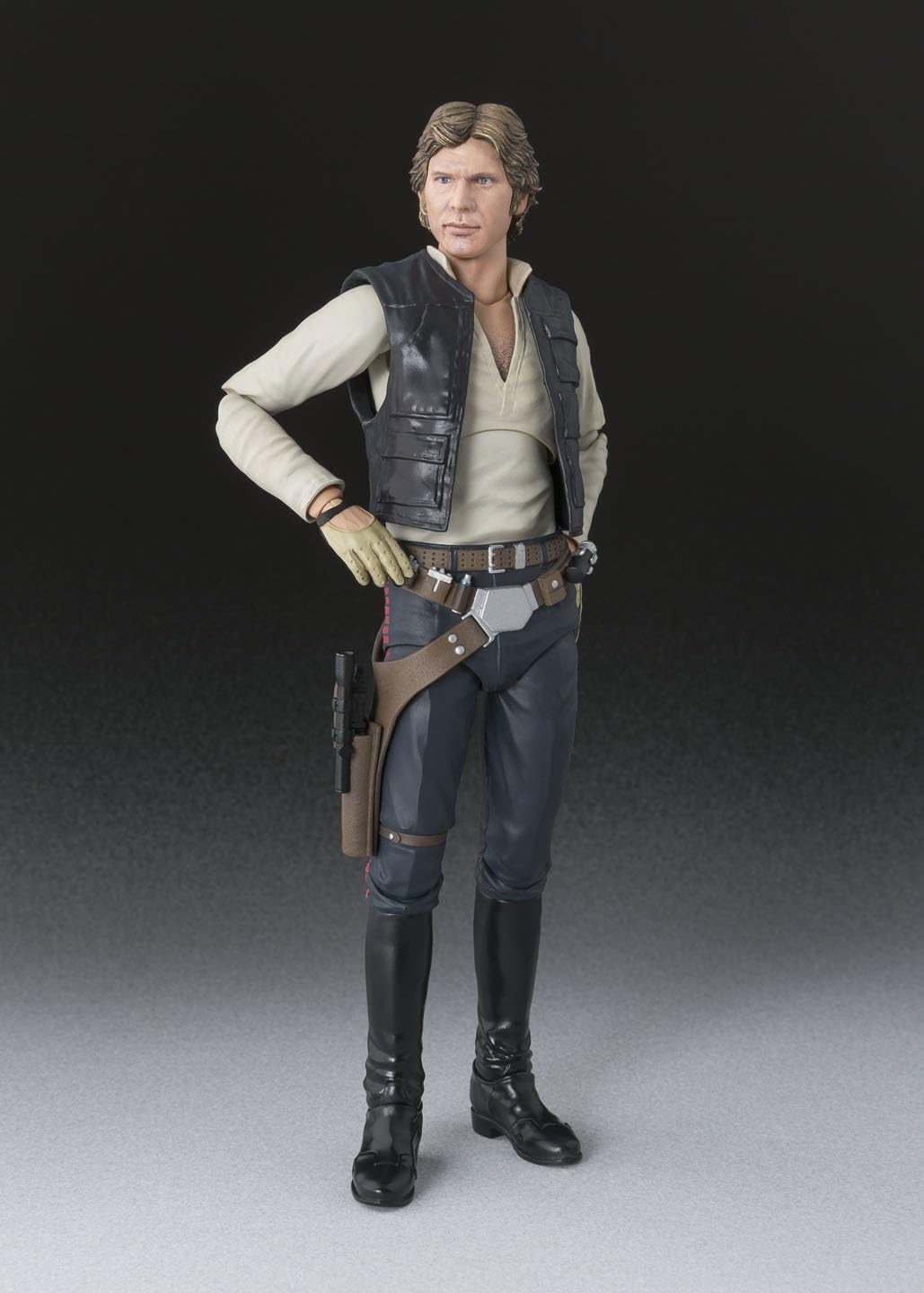 TAMASHII NATIONS S.H.フィギュアーツ スター・ウォーズ ハン・ソロ(A NEW HOPE) 約150mm ABS&PVC製 塗装済み可動フィギュア