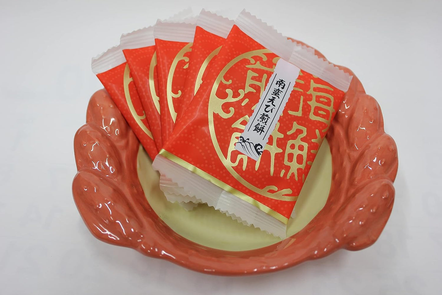 Shrimp Rice Crackers, Niigata Nanban Shrimp Crackers, 27 Sheets x 3 Boxes