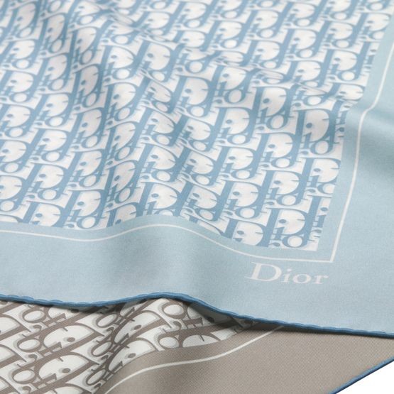 Dior Oblique 90 Square Scarf - Image 4