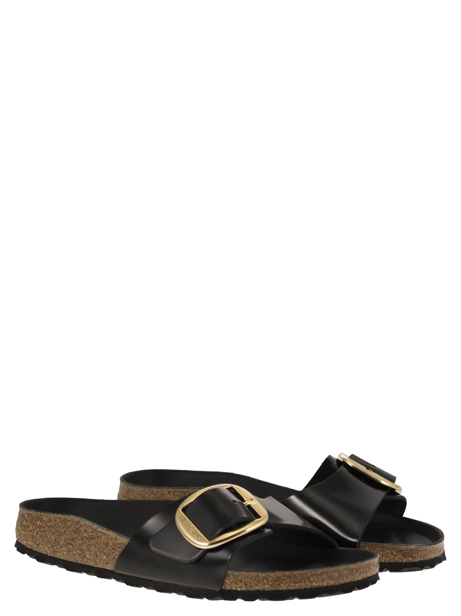 Birkenstock ビルケンシュトックマドリードビッグバックルフラットサンダル - Image 4