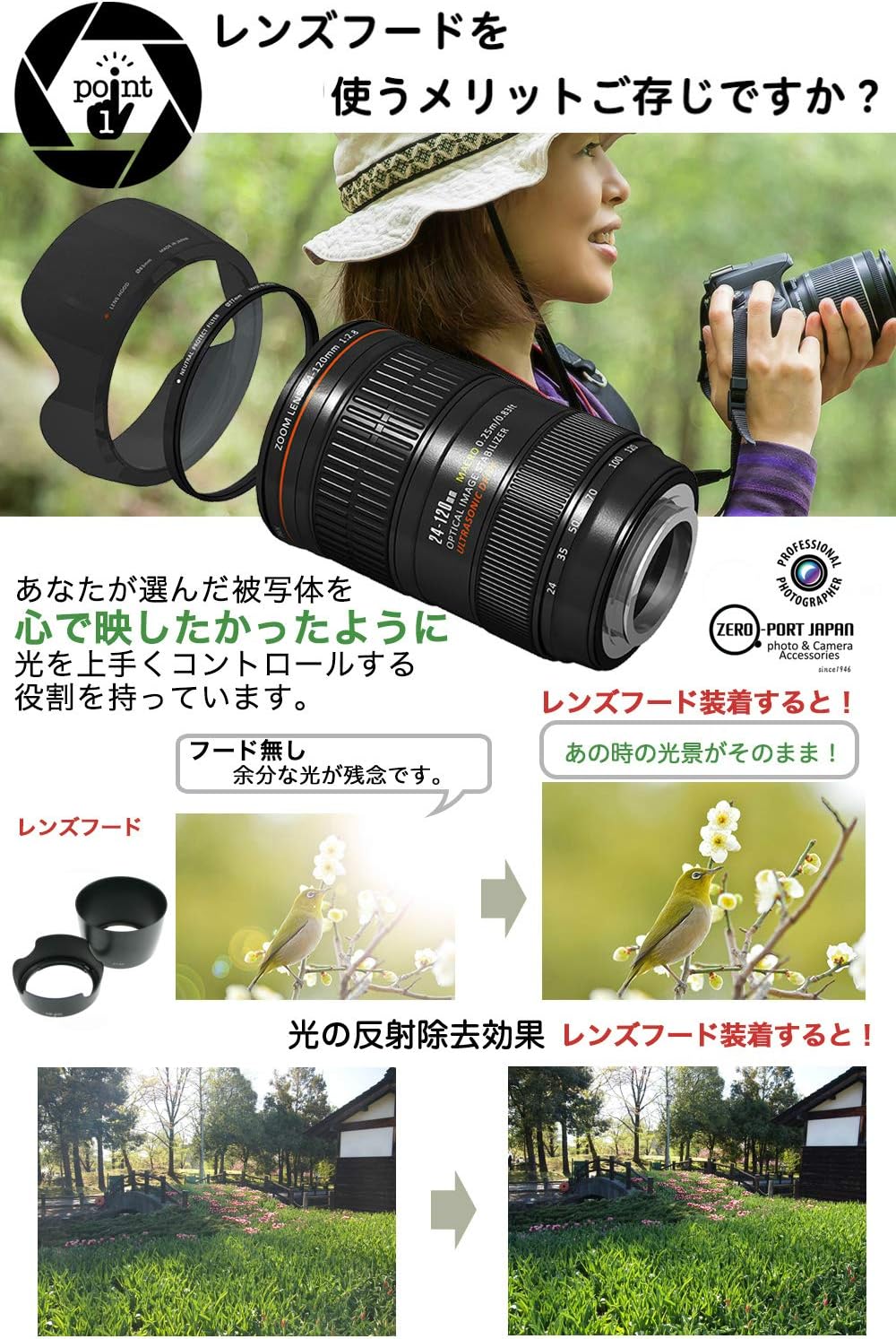 Canon EOS Kiss X9 X10 X9i X8i X7i 9000D 8000D 80D 70D ダブルズームキット 同梱レンズ用 レンズフード2点セット (EW-63C&ET-63) 互換品