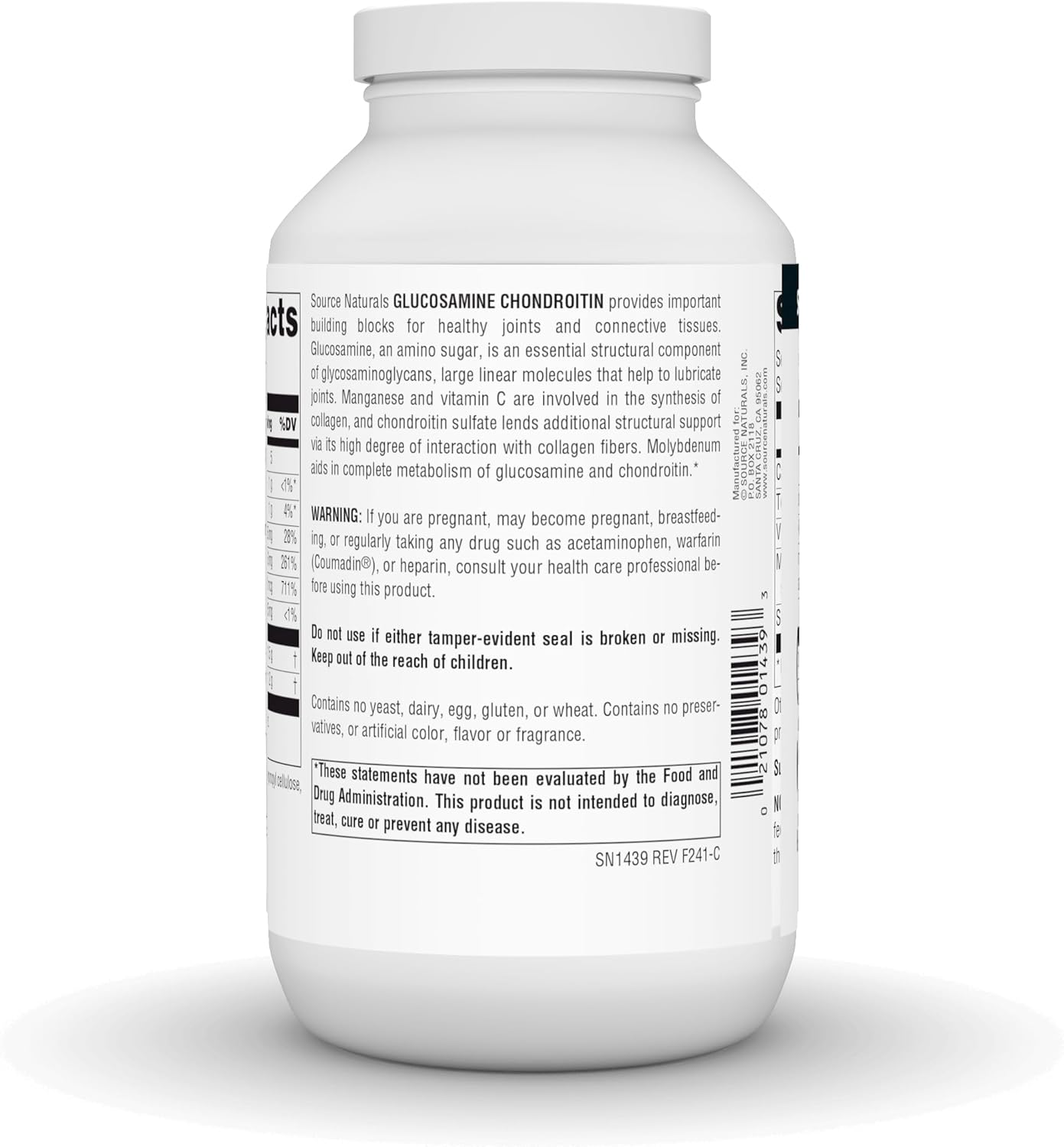 Glucosamine and Chondroitin Enhanced Type 240 Tablets (Direct from overseas)