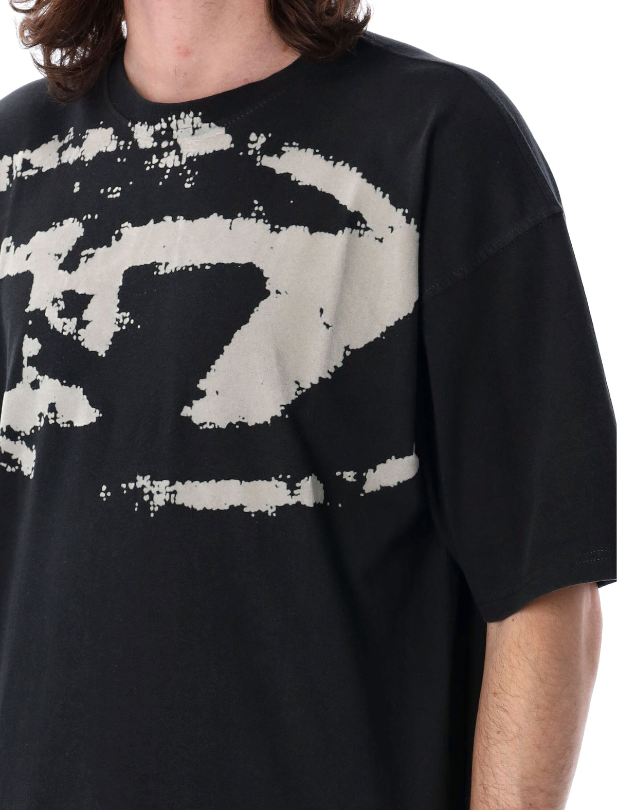 Diesel ディーゼル T シャツとポロシャツ ブラック - Image 4