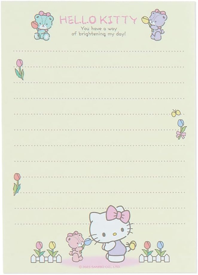 Sanrio 016942 Hello Kitty 8 Design Memo