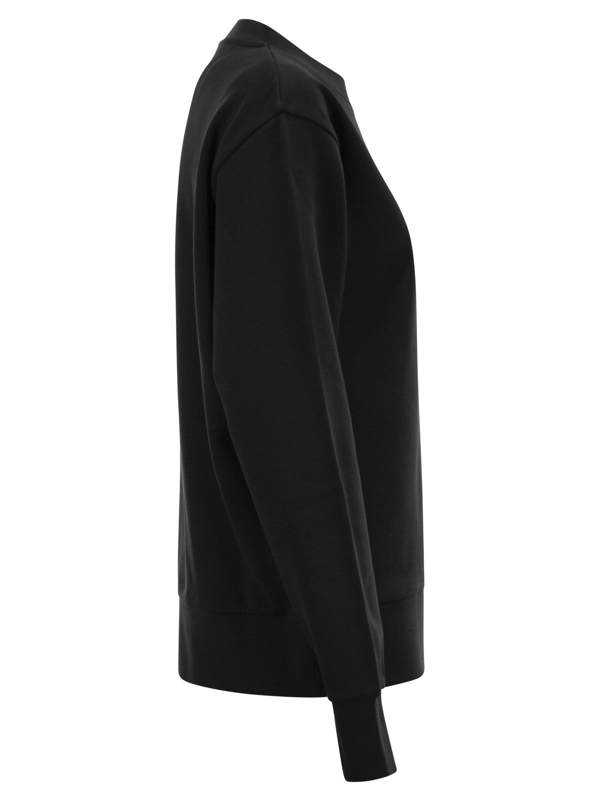 Moncler クリスタル付きのモンクラーロゴスウェットシャツ - Image 4