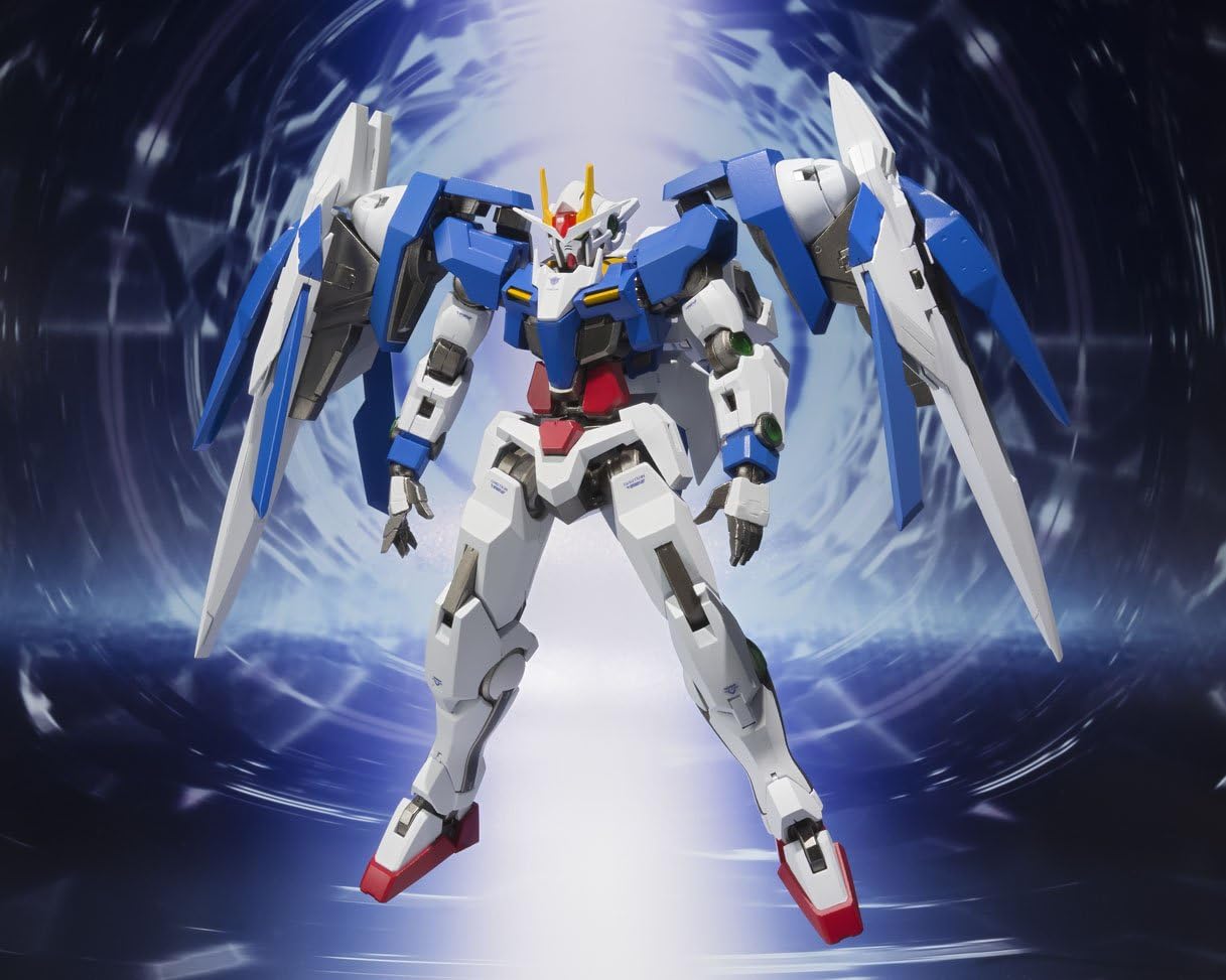 METAL ROBOT Spirits Mobile Suit Gundam [SIDE MS] 00 Raiser + GN Sword III, approx. 5.1 in. (130mm), ABS and PVC, die-cast painted action figure