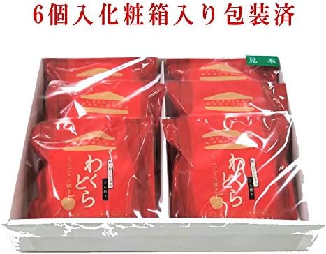 Set of 6 Wakudora, Comes in a Cosmetic Box, Made with Aomori Prefecture, Dorayaki
