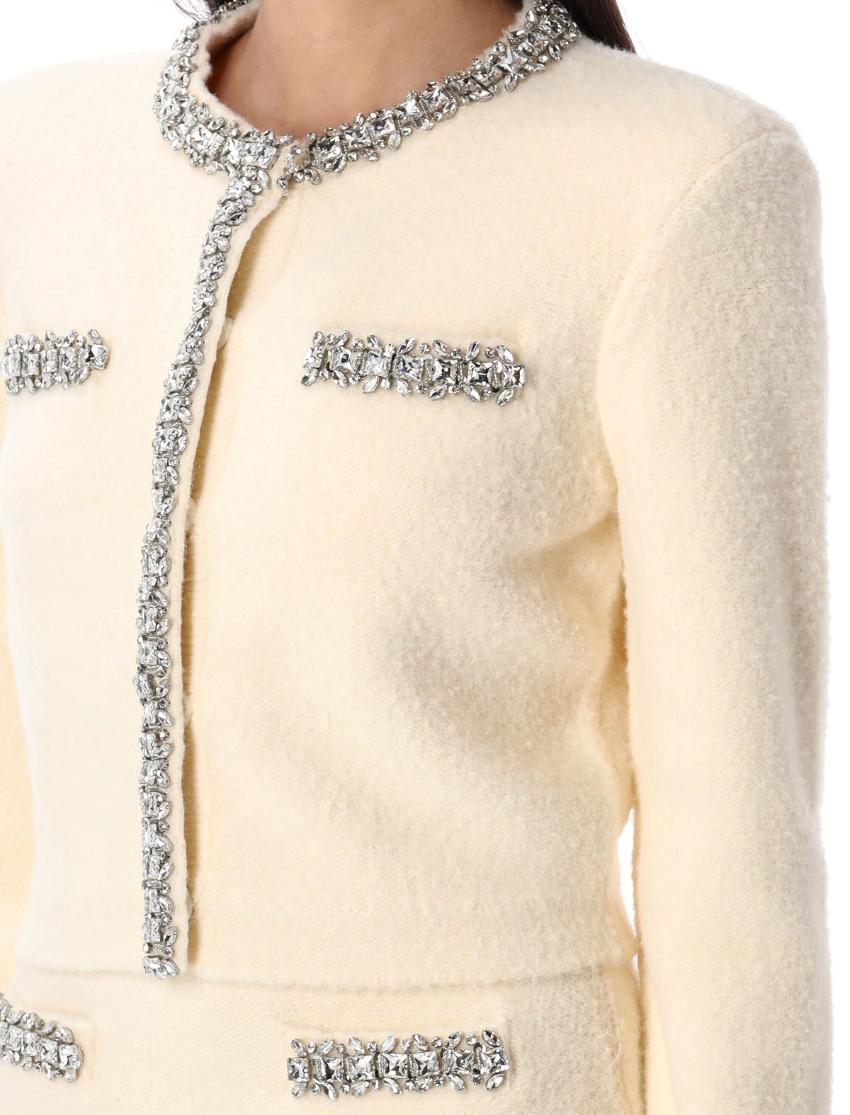 Self セルフポートレートセーターは白 - Image 4