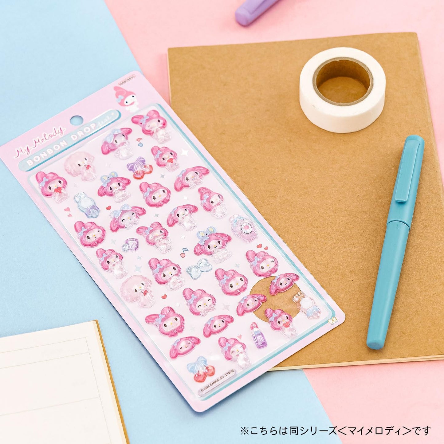 Sunstar Stationery Sanrio Character Seal 3D Bonbon Drop Seal Hello Kitty A S8542775
