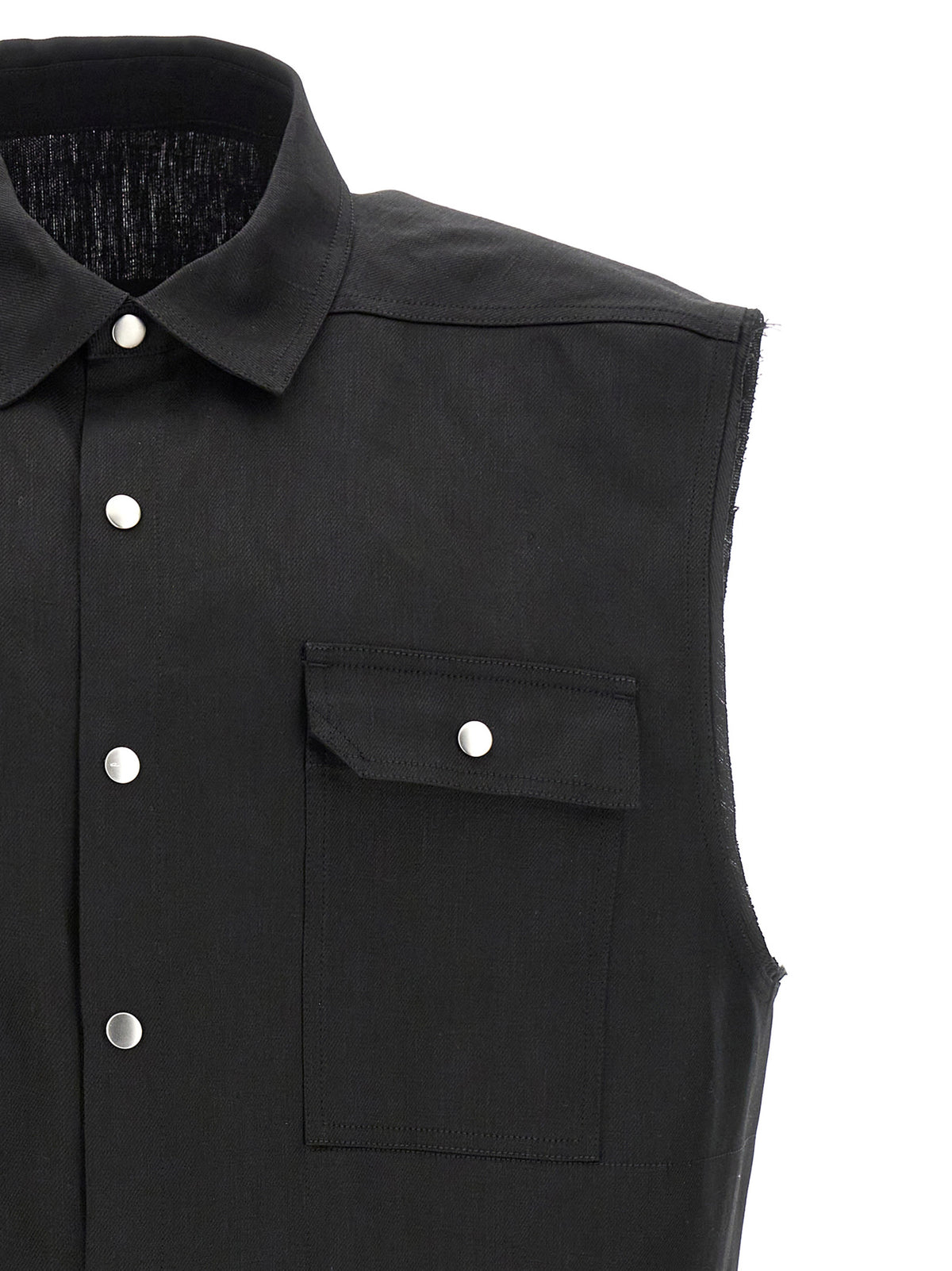 Rick リック・オーウェンズのジャンボSL Outershirt 'シャツ - Image 4