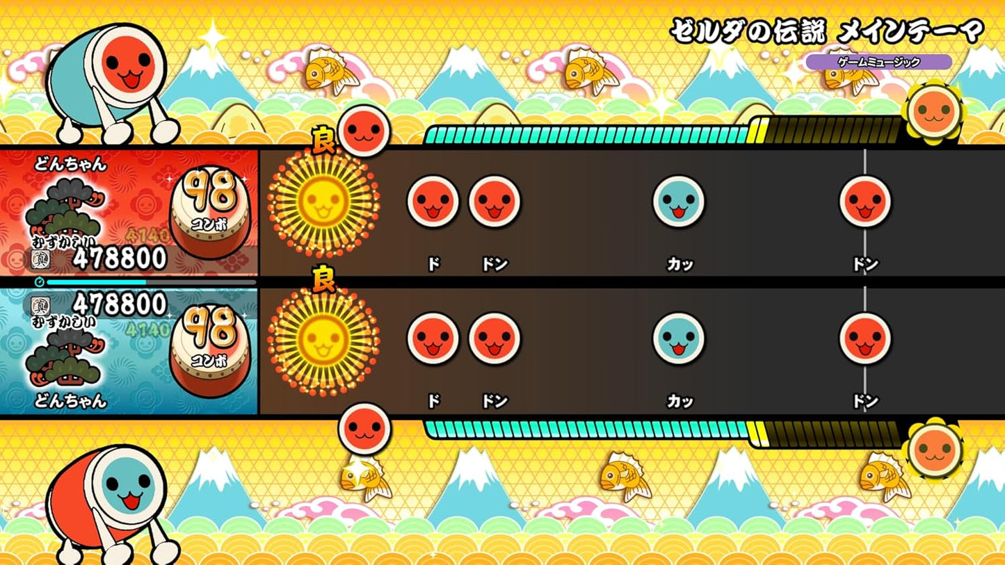 太鼓の達人 ドンダフルフェスティバル -Switch (【限定】オリジナルデザイン マイクロファイバークロス 同梱)