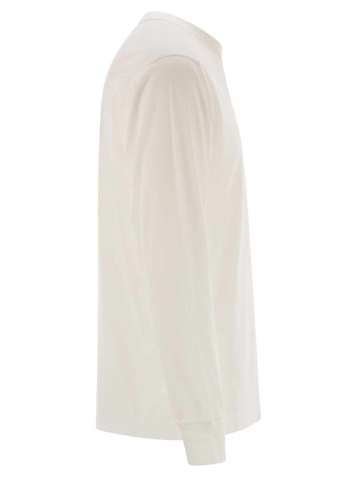 Stone Stone Island コンパスパッチ付き長袖スリムフィット T シャツ - Image 4