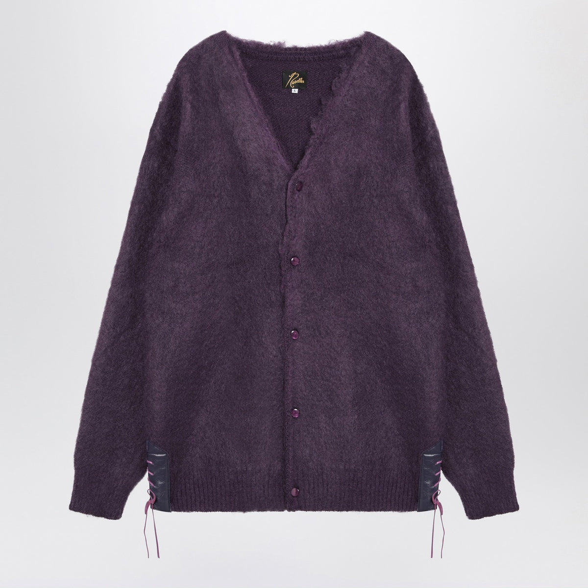 Needles Misto Mohairの針Cardigan Viola - Image 4