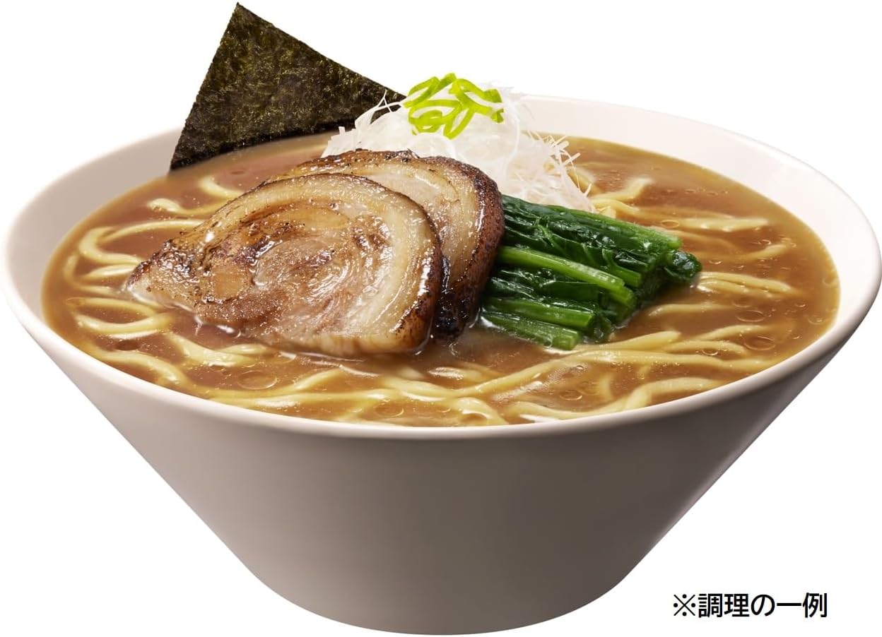 La King Pork Bone Soy Sauce, Kagoshima Black Pig Extract, Nissin Foods, Instant 3 Servings, 10.6 oz (300 g) x 9 Packs