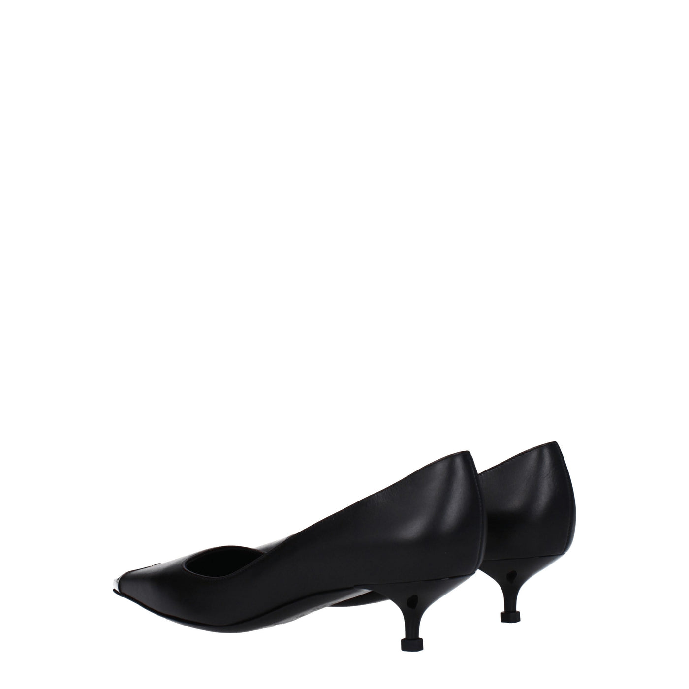 Alexander McQueen アレクサンダー・マックイーン・デコレテ・レザー・ブラック - Image 4