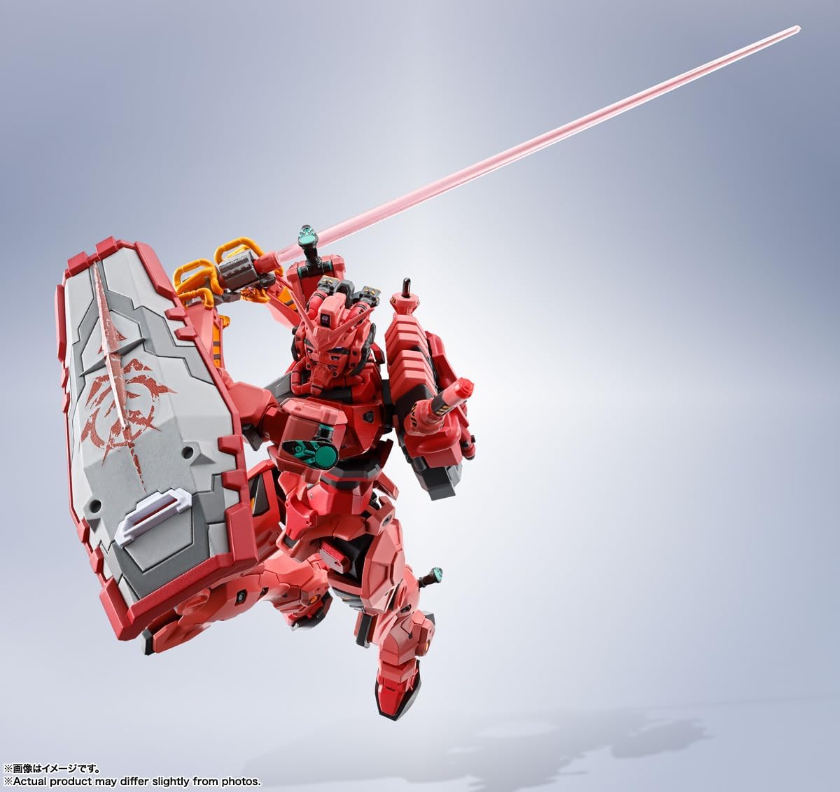 TAMASHII NATIONS METAL ROBOT Spirits, Mobile Suit Gundam GQuuuuuuuX (Reading: Siegax), Red Gundam, Approx. 6.1 inches (155 mm), ABS & Die Cast & PVC Pre-painted Action Figure