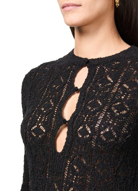 LOULOU STUDIO Evan dress in cotton and silk - Image 4