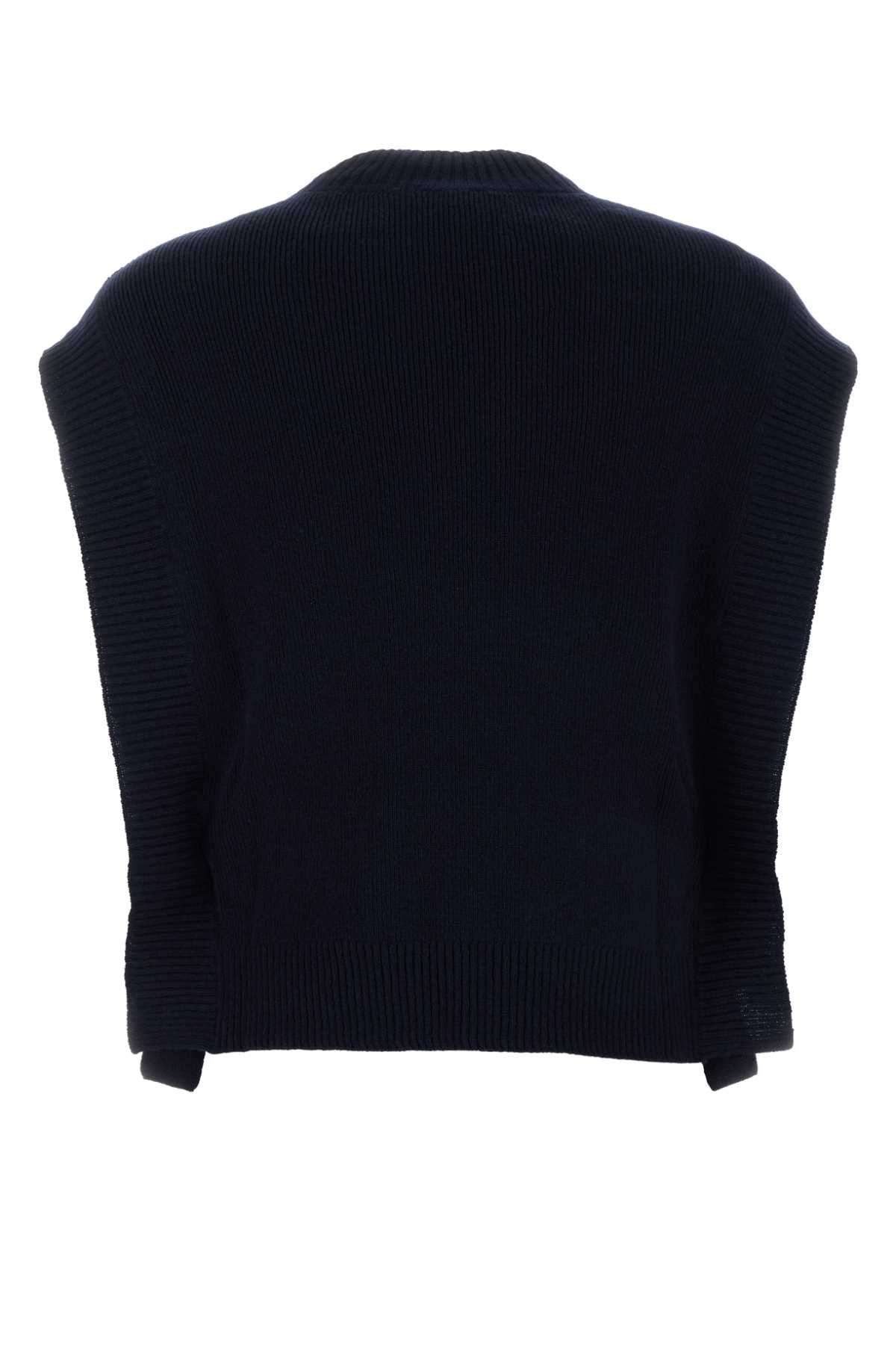 A.p.c. A.P.C.ネイビーブルーウールマチルドベスト - Image 4