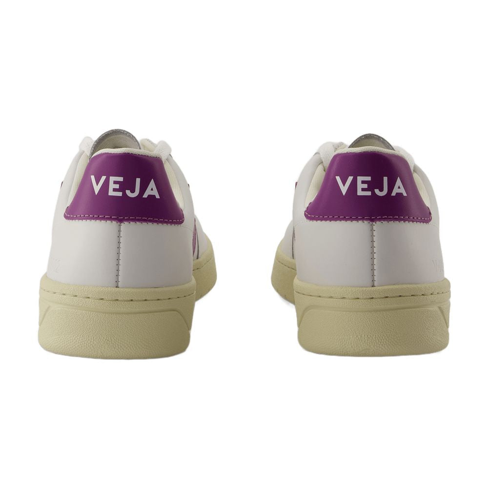 Veja V 12スニーカーveja革の白い宇宙 - Image 4