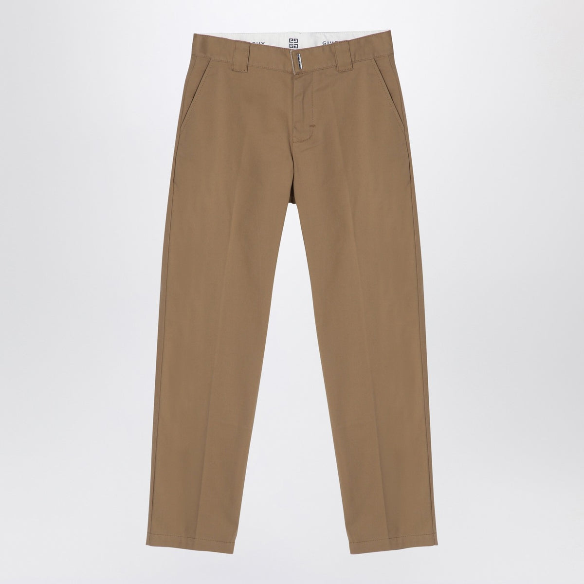 Givenchy Givenchy Beige Cottonズボン - Image 4