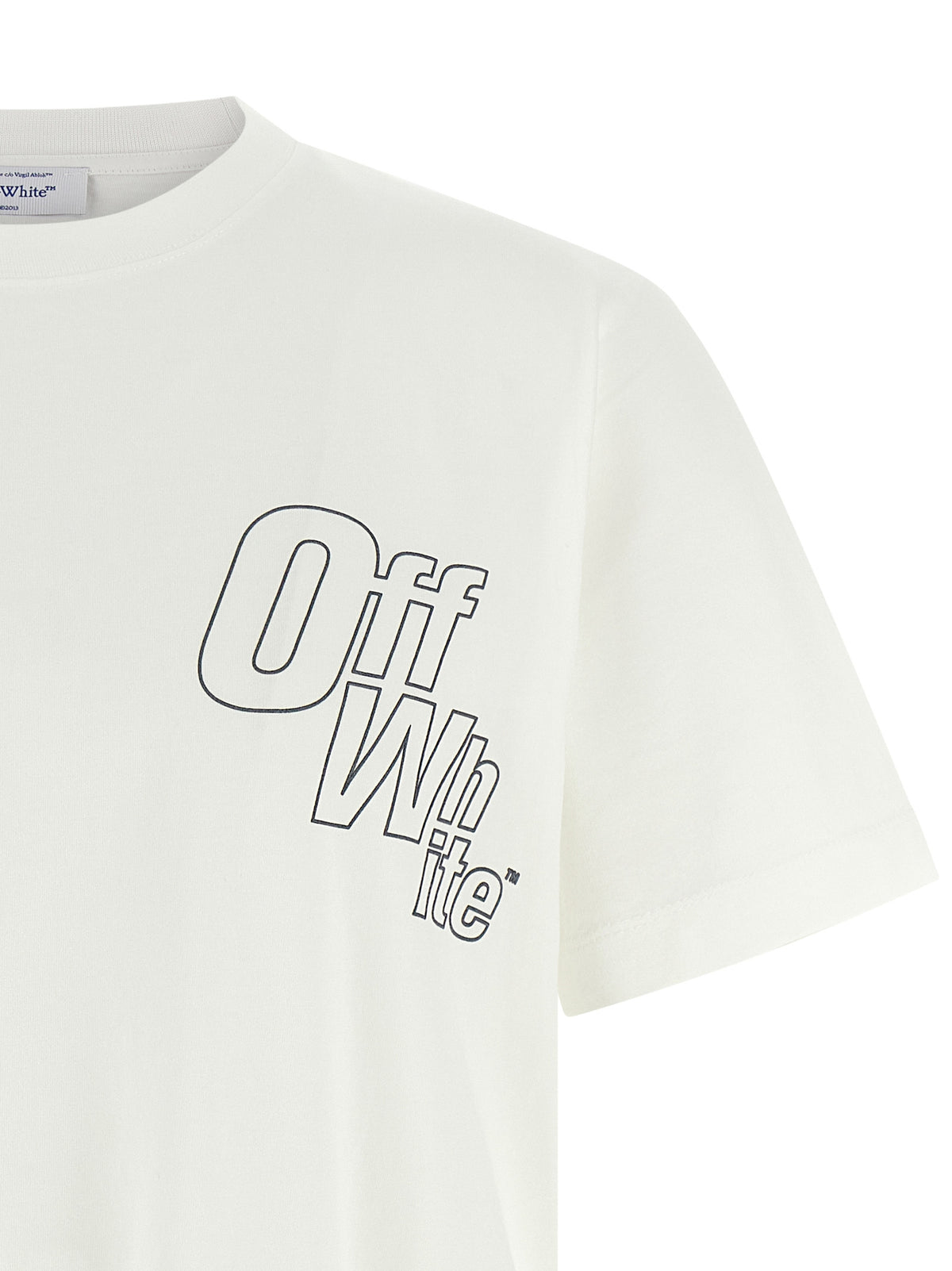 Off Off White 'Outline Arrow Slim' T Shirt - Image 4