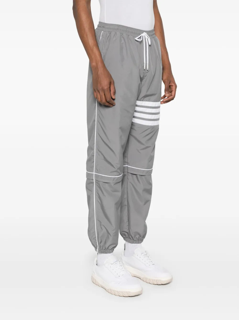 Thom Thom Browne Mid Rise Ripstop Track Pants - Image 4