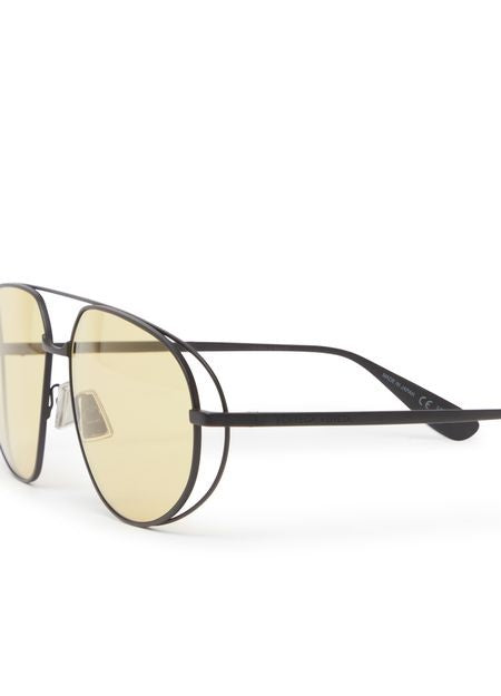 BOTTEGA VENETA Classic Aviator メタル製 サングラス - Image 4