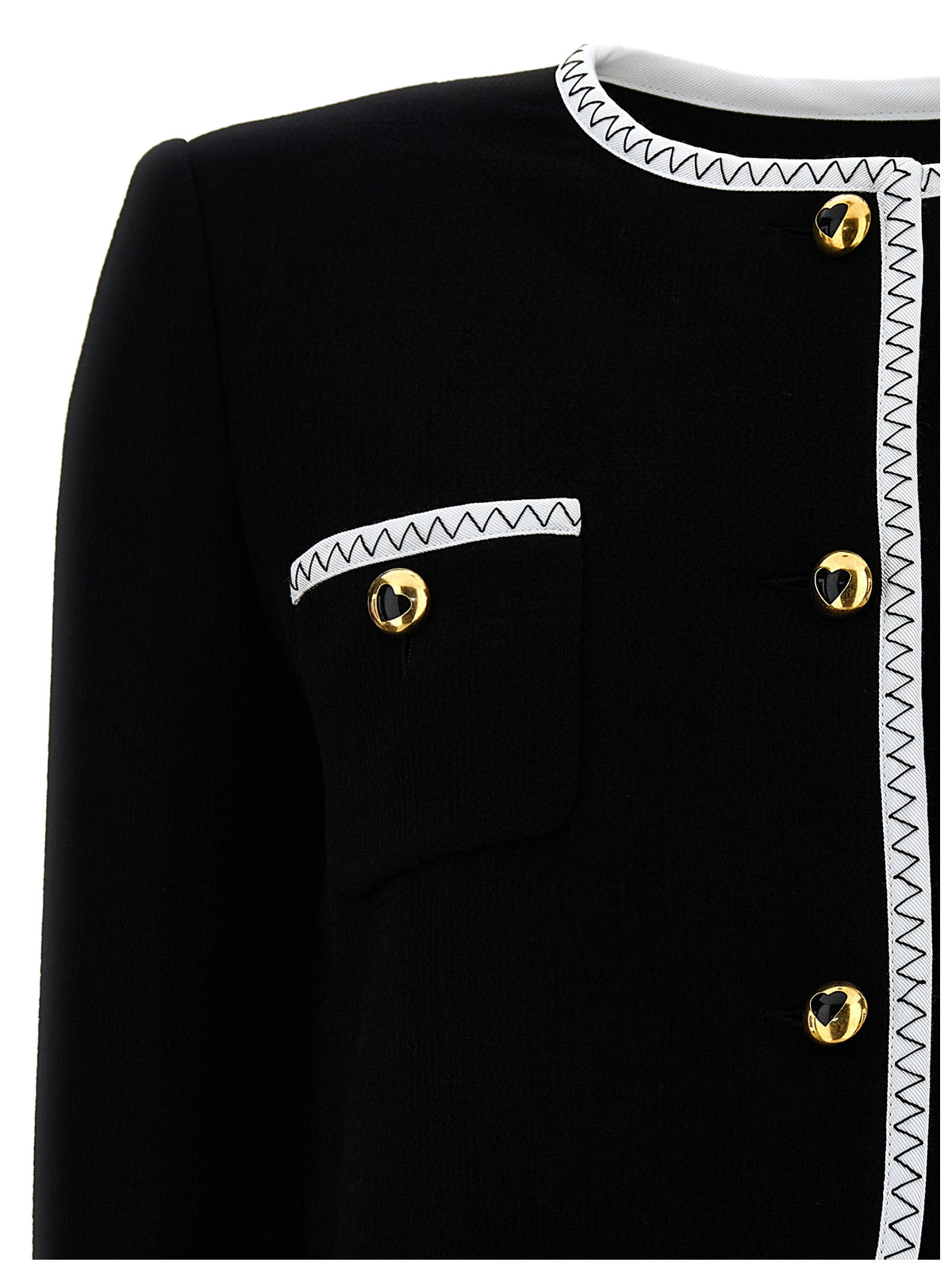 Moschino モスキーノクレープショートジャケット - Image 4