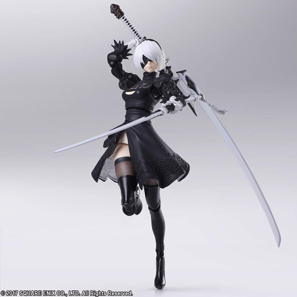 Nier Automata Bling Arts Yoruha 2 Type B Version 2.0 PVC Pre-Painted Action Figure