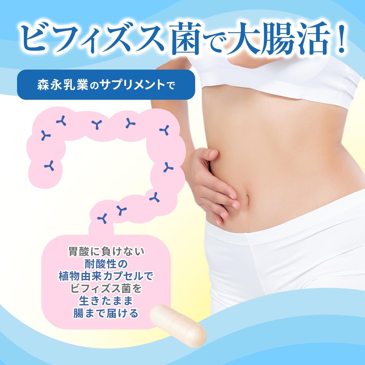Morinaga Dairy delivers live Bifidobacterium BB536, 30-day supply, food with functional claims, Bifidus | Bifidobacterium BB536 is reported to improve the intestinal environment of the large intestine