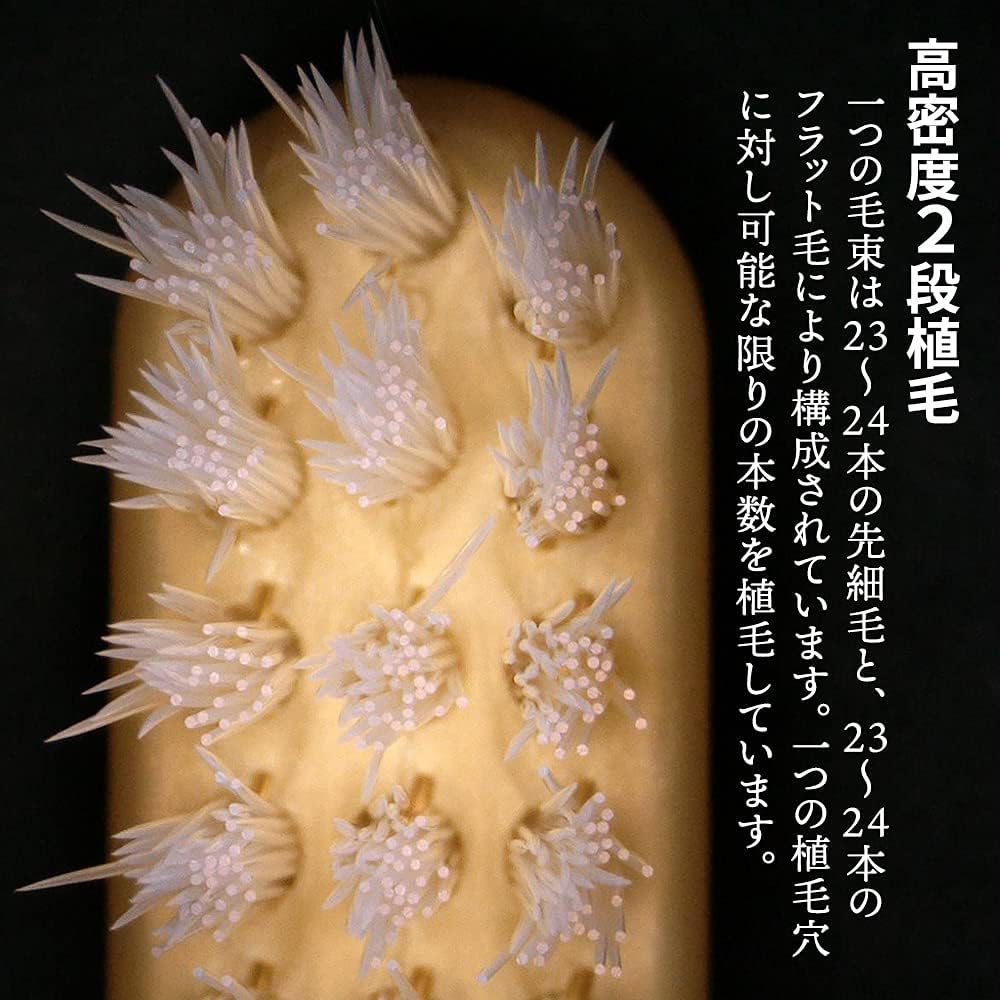 Toothbrush Craftsman Lifelange Easy to Clean Toothbrush, Set of 4, Designed by Shigekichi Tanabe