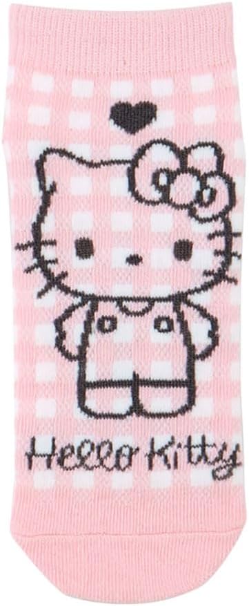 Sanrio 453251 Sanrio Kid's Sneaker Socks, 3 Pairs Set, Socks, 5.1 - 5.9 inches (13 - 15 cm), Hello Kitty, Hello Kitty, Character
