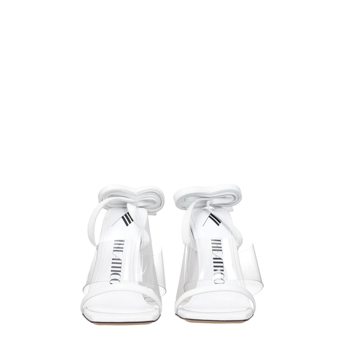 The Attico Sandals Isa Women Leather White - Image 4