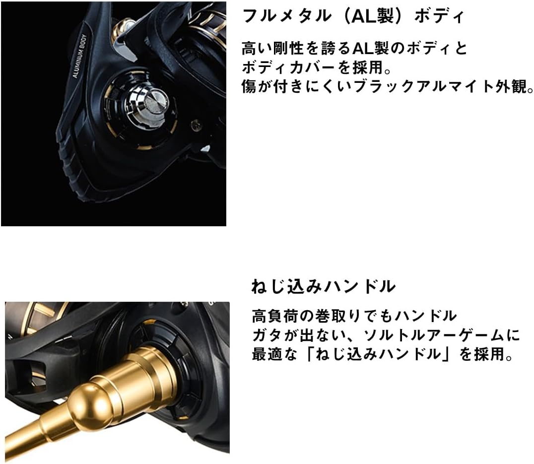 DAIWA Spinning Reel 23BG SW 4000-18000 Various (2023 Model)