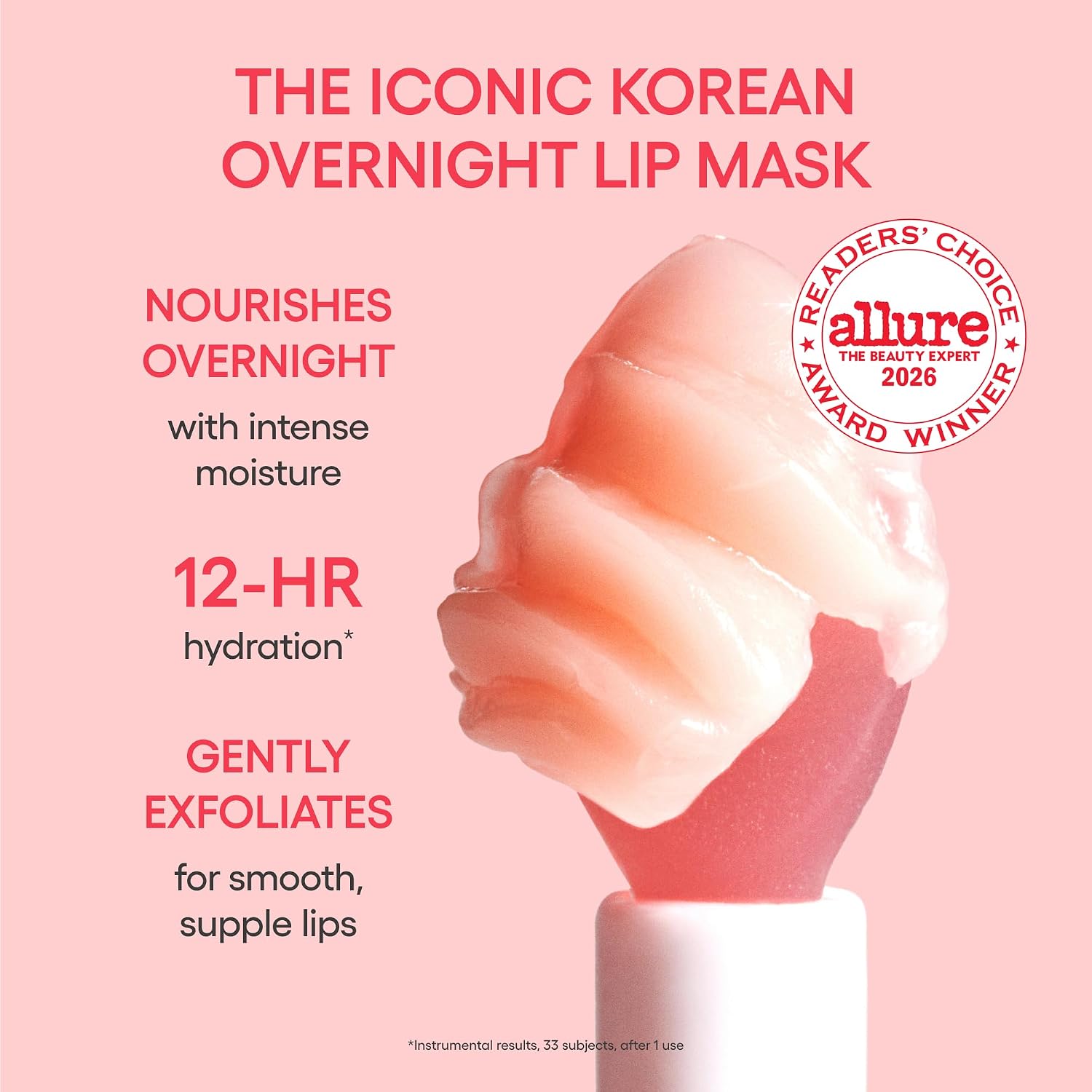 LANEIGE Lip Sleeping Mask: Hydrating & Nourishing Korean Overnight Lip Treatment Mask with Shea Butter, Vitamin C & Murumuru, Antioxidants for Flaky, Dry Lips | Korean Skin Care