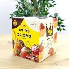 Calbee Potato Bee, Takoyaki Flavor, Osaka Limited, Souvenir, Souvenir Ranking #2, Pack of 5, 2 Boxes
