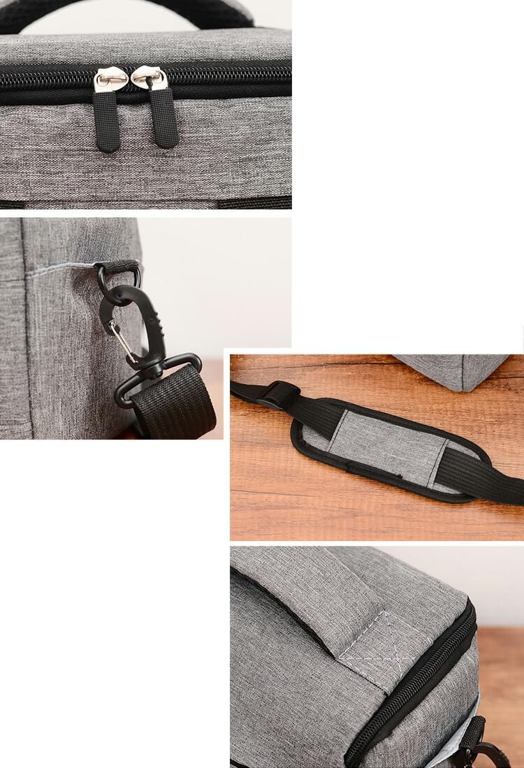 CYBERGARAGE COOLPIX P1100 REF Camera Bag, Men's, Camera Bag, Shoulder Handbag, Shoulder Strap, Compatible with DSLR and Lens Storage, Camera Case, Camera Bag, Belt Loop, Nikon Coolpics P1100, SLR