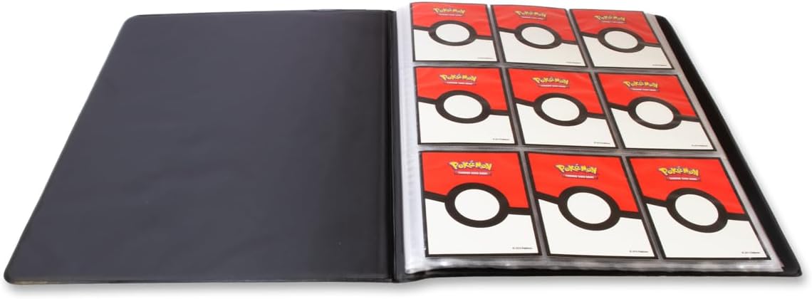 Ultra PRO - Scarlet & Purple [SV9] 9 Pocket Portfolio for Pokemon | Pokemon Trading Card & Album Portfolio Protects Up to 126 Single Load Cards or 252 Cards
