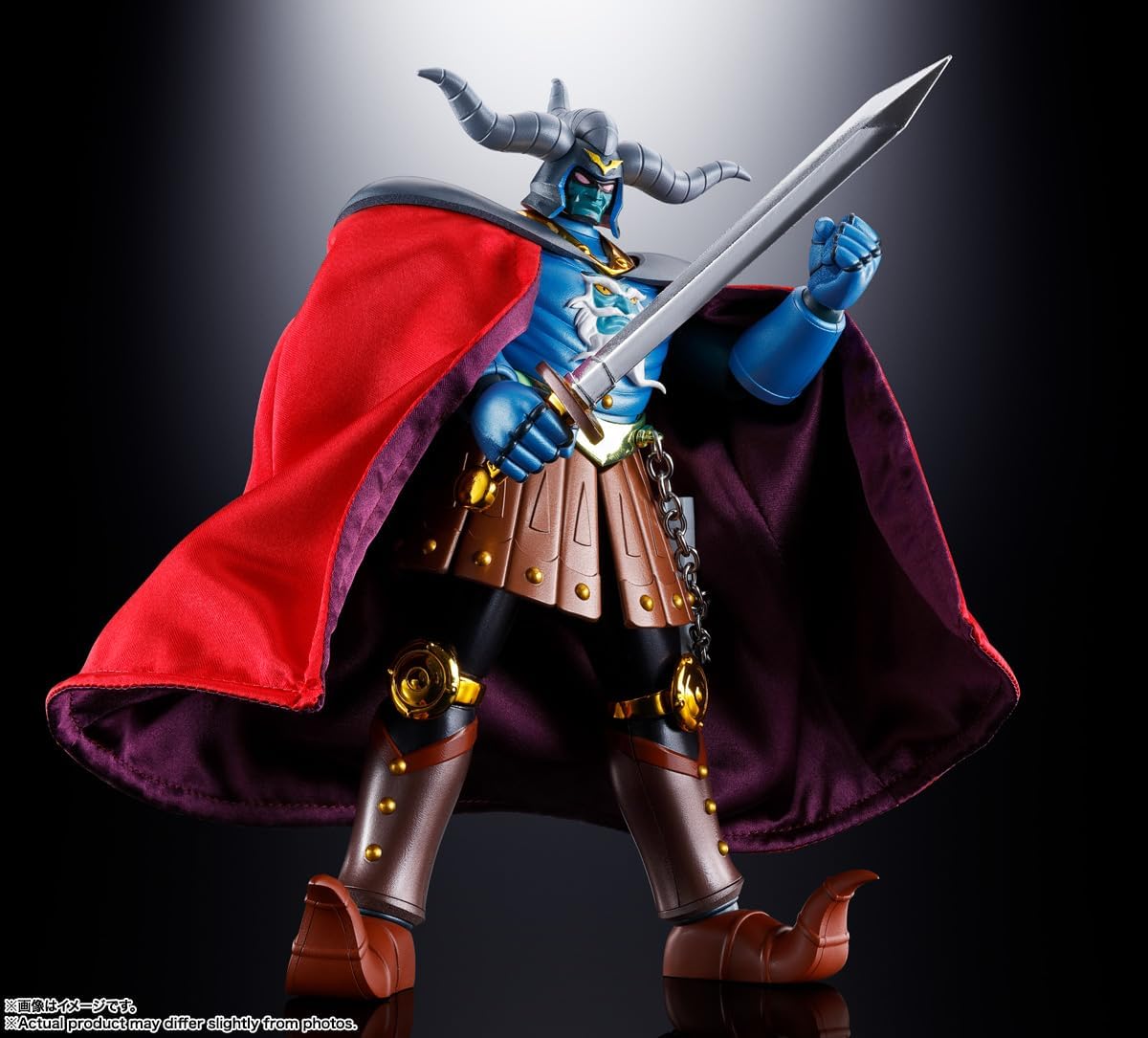 TAMASHII NATIONS Soul of Chogokin Mazinger Z vs. Dark Great General GX-110 Dark Great General Approx. 8.3 inches (210 mm); ABS, Die-cast, POM & Cloth; Pre-painted poseable action figure